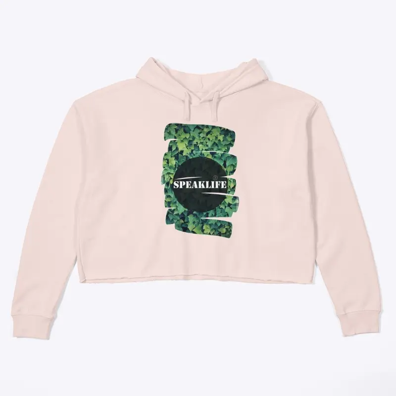 SpeakLife®️ Crop Hoodie